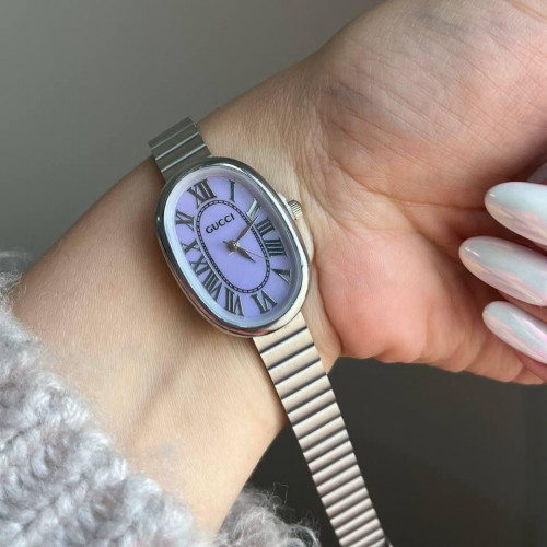 Women's Gucci-Inspired Steel Watch