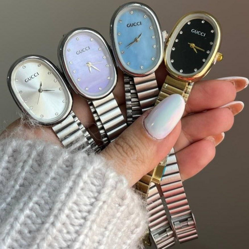 Women's Gucci-Inspired Steel Watch