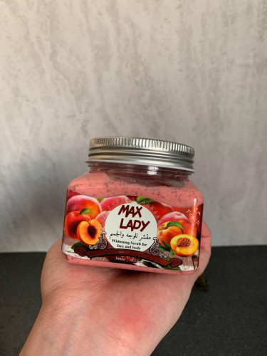 Max Lady Sand Body Scrub – Deep exfoliation and skin brightening