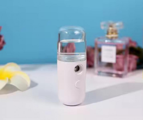 Rechargeable pocket cold mist humidifier (mini nano facial spray)