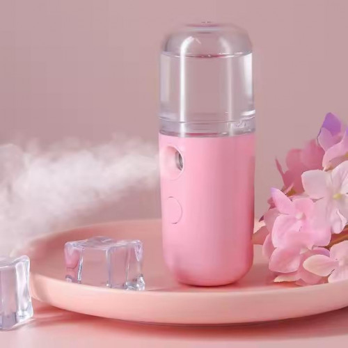 Rechargeable pocket cold mist humidifier (mini nano facial spray)