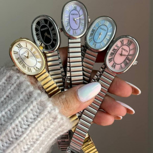ساعت زنانه طرح Gucci استیل