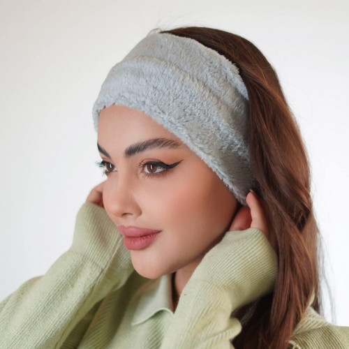 Soft and delicate towel headband for girls