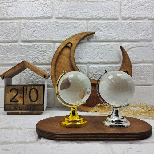Decorative Glass Globe Earth
