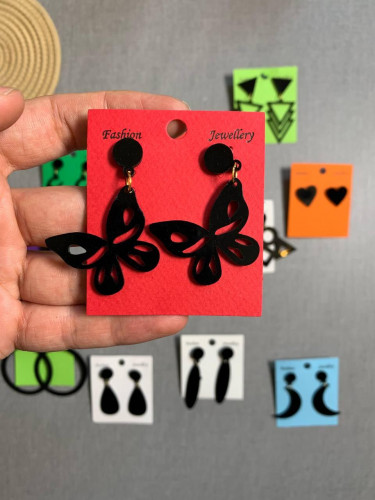 Plexi Fantasy Stud Earrings