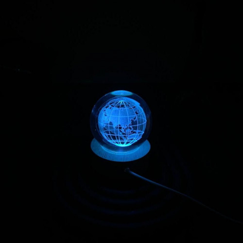 7-color RGB nightlight crystal ball