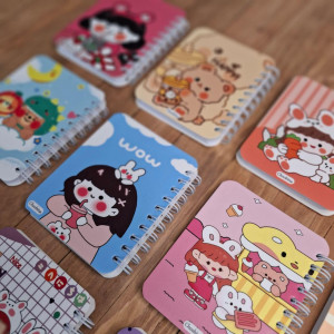 دفترچه یادداشت فانتزی اسپیرال