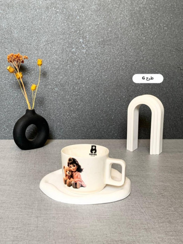 Honey Bear Ceramic Mug Cafe Style