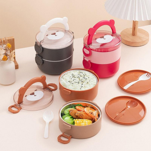 Teddy Bear Lunch Box / Food Container