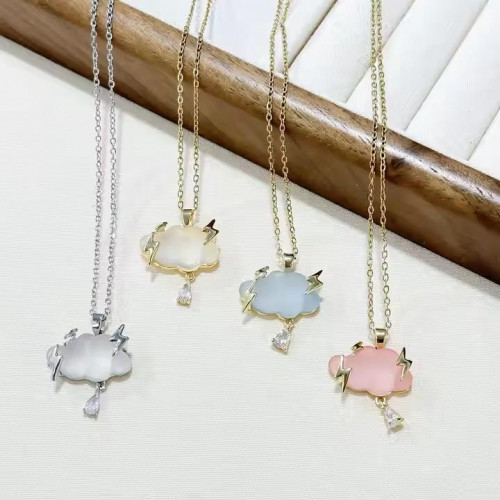 Girls' cloud design earrings