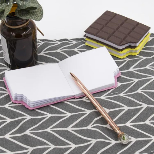Fancy chocolate design notebook