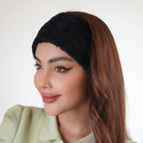 Soft and delicate towel headband for girls
