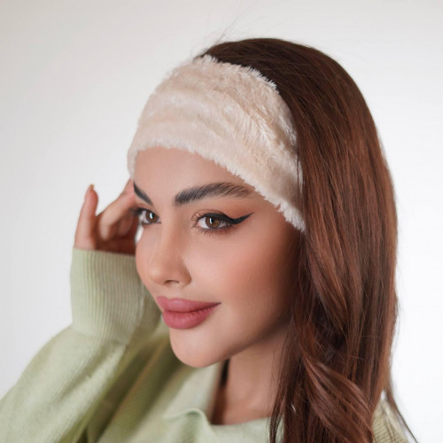 Soft and delicate towel headband for girls