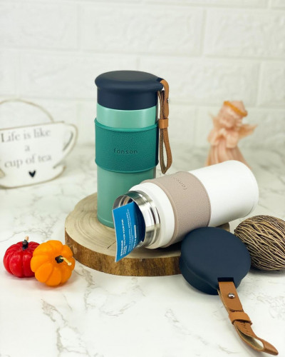 تراول ماگ برند Fanson بند دار 330 میلی‌لیتری