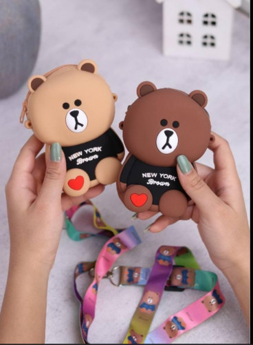 کیف فانتری طرح تدی همراه بند