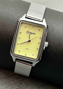 ساعت مچی زنانه بند حصیری استیل کد 2450-y