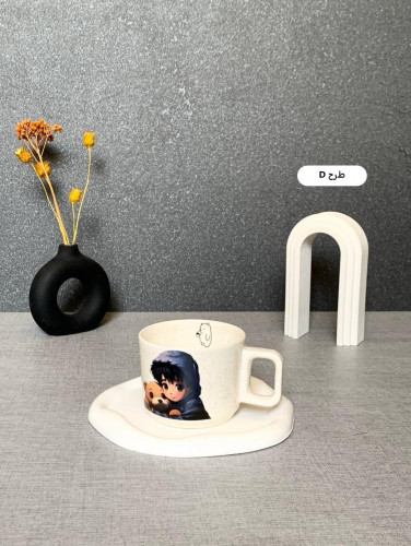 Honey Bear Ceramic Mug Cafe Style