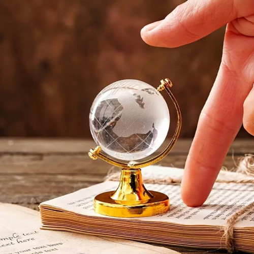 Decorative Glass Globe Earth