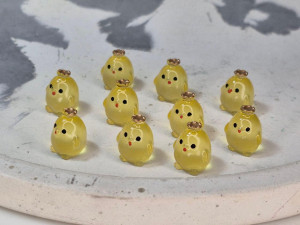 فیگور شب‌تاب جوجه فانتزی بامزه 0.5 سانتی متری