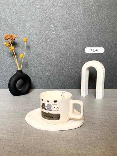 Honey Bear Ceramic Mug Cafe Style