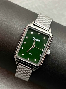 ساعت مچی زنانه بند حصیری استیل کد 2450-g