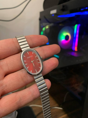 Women's Gucci-Inspired Steel Watch
